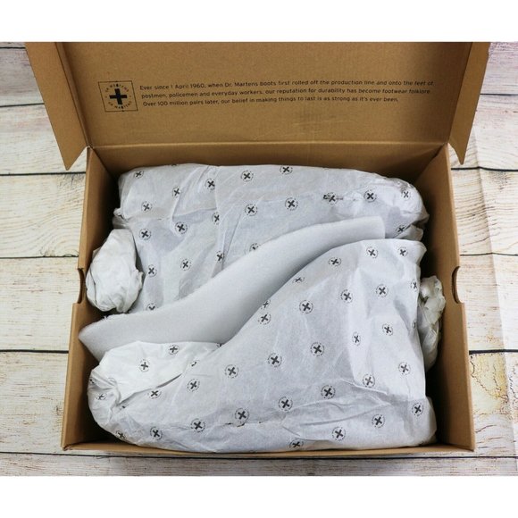 Dr Martens Air Wair Cartor Dark Brown Mens Boot 12 - Picture 11 of 12